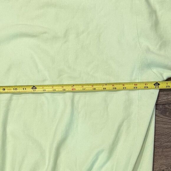 Champion Reverse Weave Sweatshirt Mens L Mint Green Crewneck Pullover Logo - Picture 6 of 9